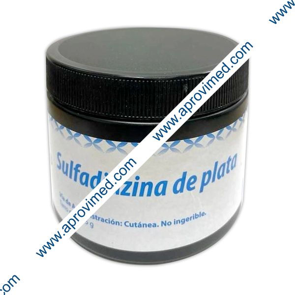 SULFADIAZINA DE PLATA (Schoen) CREMA 1% Tarro c/375 G.