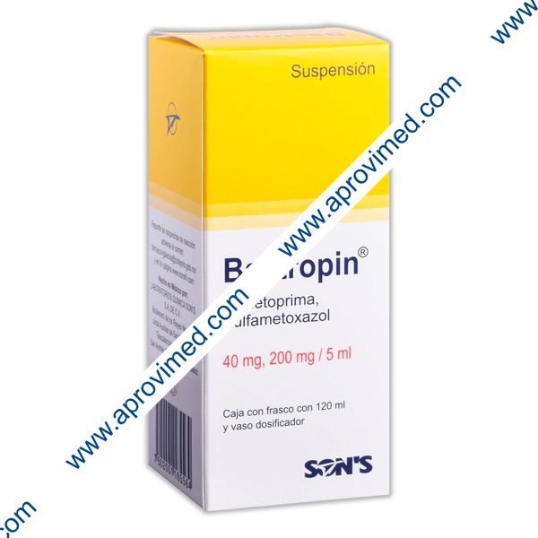 BACTROPIN SUSP. Fco. 120 ML. 40-200 MG/5 ML.