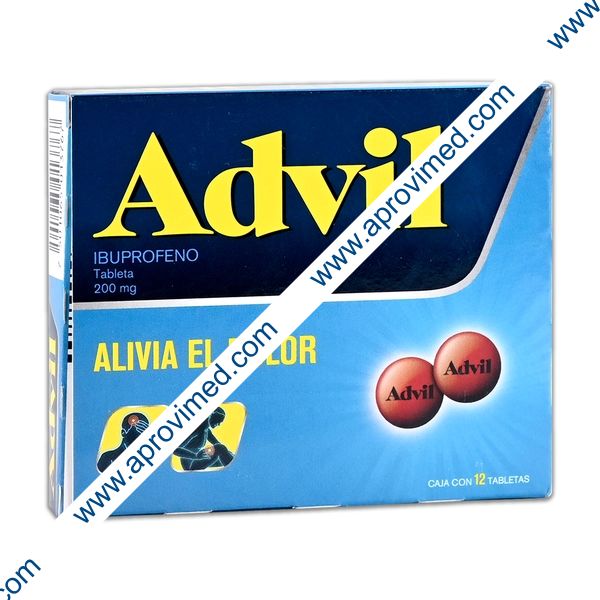 ADVIL c/12 TABS. 200 MG.