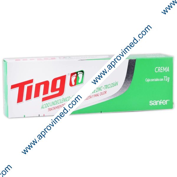 TING CREMA Tubo c/72 G.