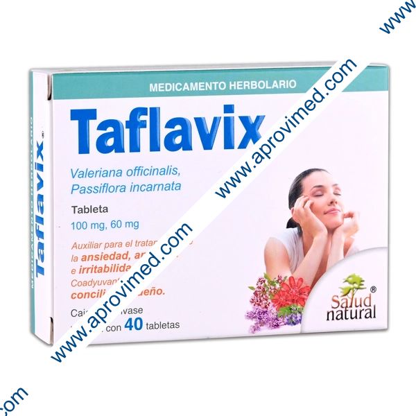 TAFLAVIX c/40 TABS. 100/60 MG.