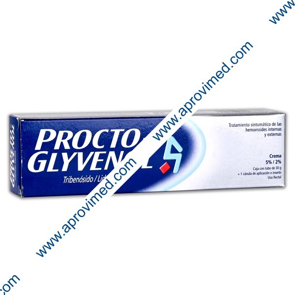 PROCTO-GLYVENOL CREMA RECTAL 5-2% Tubo c/30 G.