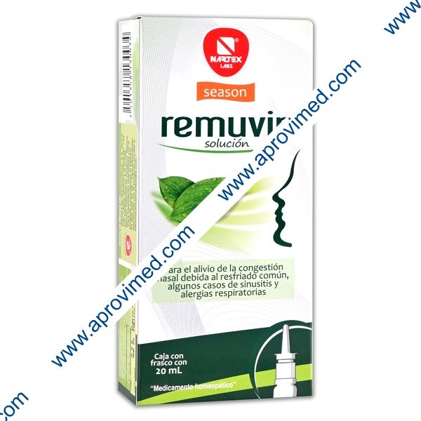 REMUVIN Sol. Nasal Fco. Atomizador 20 ML.