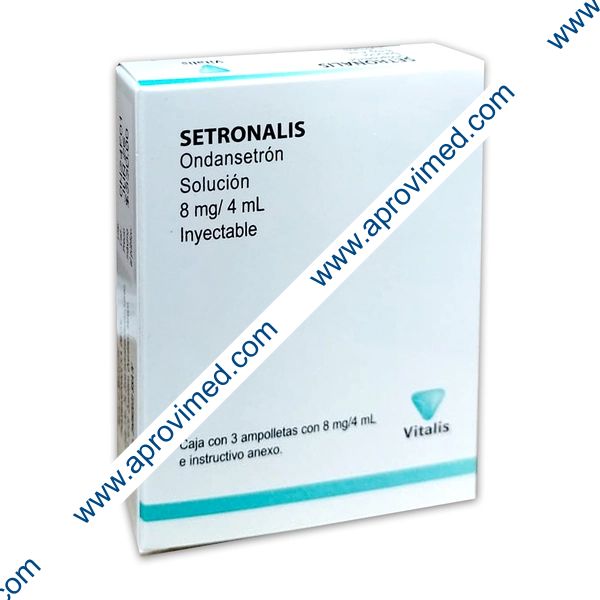SETRONALIS Sol. Iny. c/3 AMPTAS. 8 MG/4 ML.