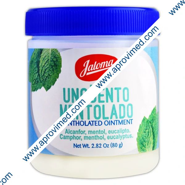 UNGÜENTO MENTOLADO (Jaloma) Tarro c/80 G.
