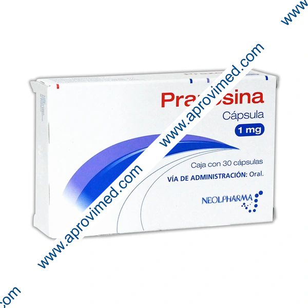 PRAZOSINA (Neolpharma) c/30 CAPS. 1 MG.