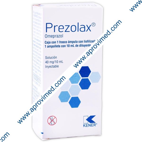 PREZOLAX Sol. Iny. c/1 FCO. AMP. 40 MG/10 ML.