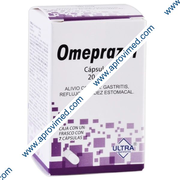 OMEPRAZOL (Ultra) c/ 7 CAPS. 20 MG.