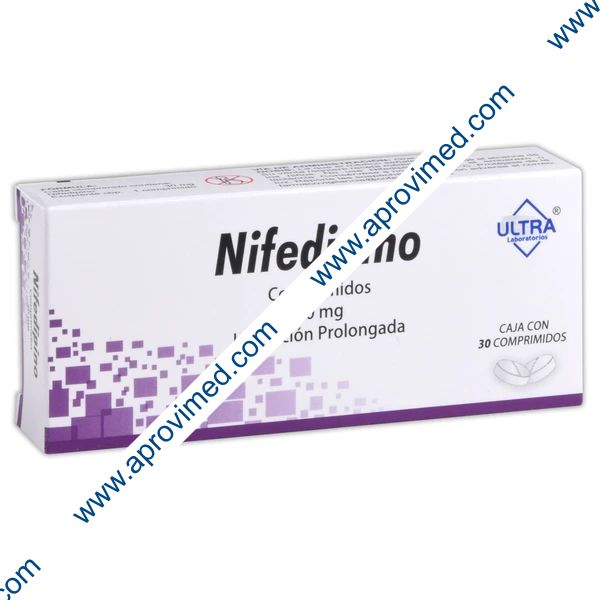 NIFEDIPINO (Ultra) c/30 COMPS. L.P. 30 MG.