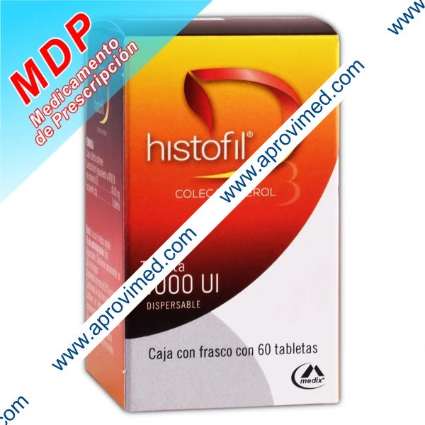 HISTOFIL c/60 TABS. Dispersables 4000 UI.