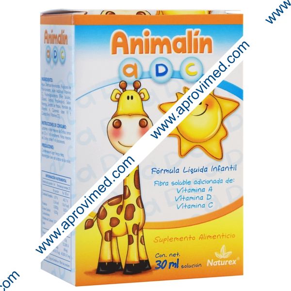 ANIMALIN A-D-C Sol. Gotas 30 ML. 1333 UI-35 MG-400 UI/1 ML.