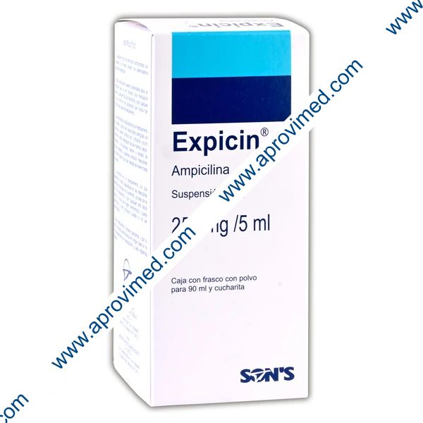 EXPICIN SUSP. Fco. 90 ML. 250 MG/5 ML.