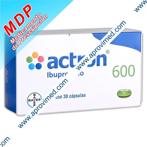 ACTRON c/30 CAPS. 600 MG.