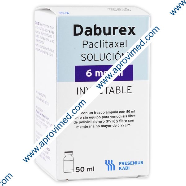 DABUREX Sol. Iny. c/1 FCO. AMP. 50 ML. 6 MG/1 ML.
