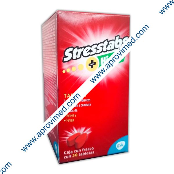 STRESSTABS+HIERRO c/30 TABLETAS.