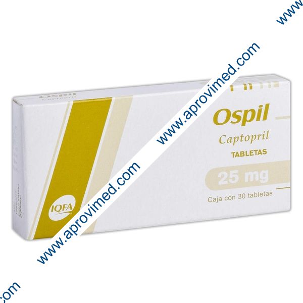 OSPIL c/30 TABS. 25 MG.