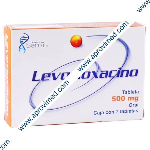 LEVOFLOXACINO (Serral) c/7 TABS. 500 MG.