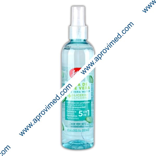 AGUA DE ALOE VERA+GLICERINA (Jaloma) Loción Facial Fco. 250 ML.
