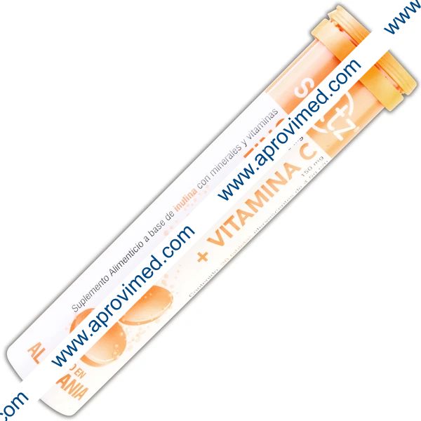 ZINC+VITAMINA C (Seltz) c/20 TABS. EFERVS. Sabor Dzno-Mcya. 4.3 G.