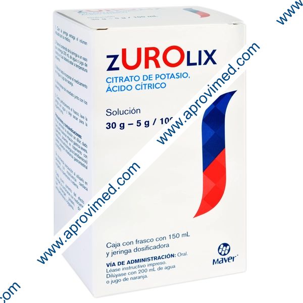 ZUROLIX SOLUCION Fco. 150 ML. 30-5 G/100 ML.