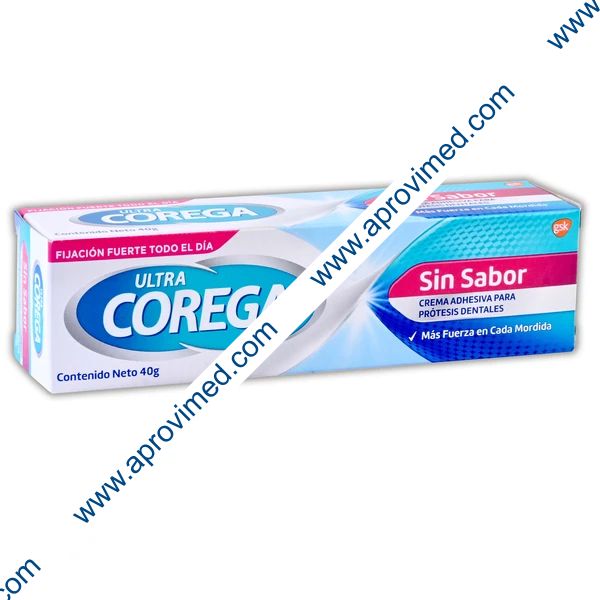 ULTRA COREGA Sin Sabor CREMA ADHESIVA Tubo c/40 G.