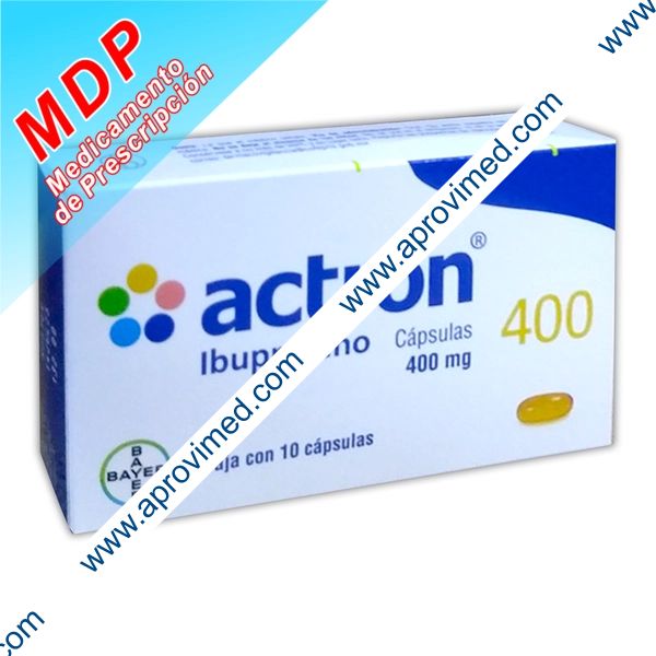 ACTRON c/10 CAPS. 400 MG.