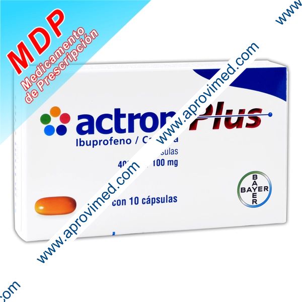 ACTRON PLUS c/10 CAPS. 400/100 MG.