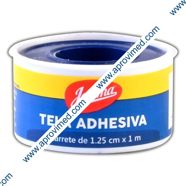 TELA ADHESIVA (Jaloma) Carrete A: 1.25cm; L: 1m. c/1 Pza.