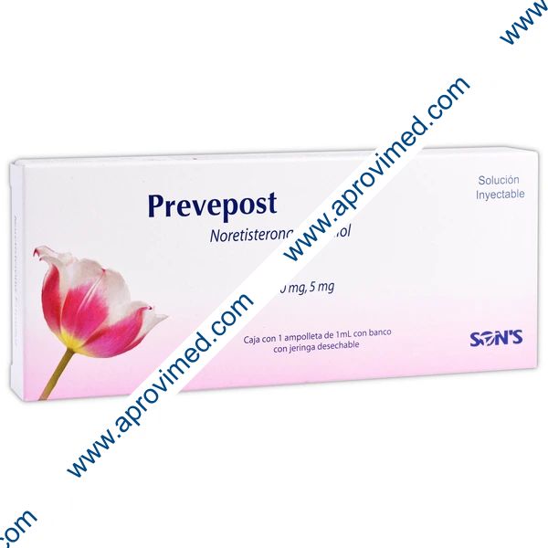 PREVEPOST Sol. Iny. c/1 AMPTA. 50-5 MG/1 ML. y Jeringa.