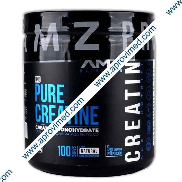PURE CREATINE (AMZ) POLVO Sabor Natural Bote 500 G.