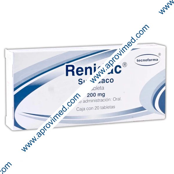 RENIDAC c/20 TABS. 200 MG.