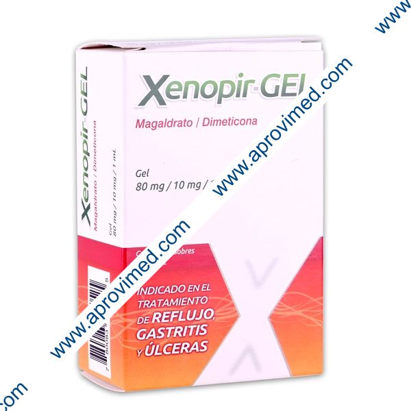 XENOPIR GEL c/10 Sobres 10 ML. 80-10 MG/1 ML.