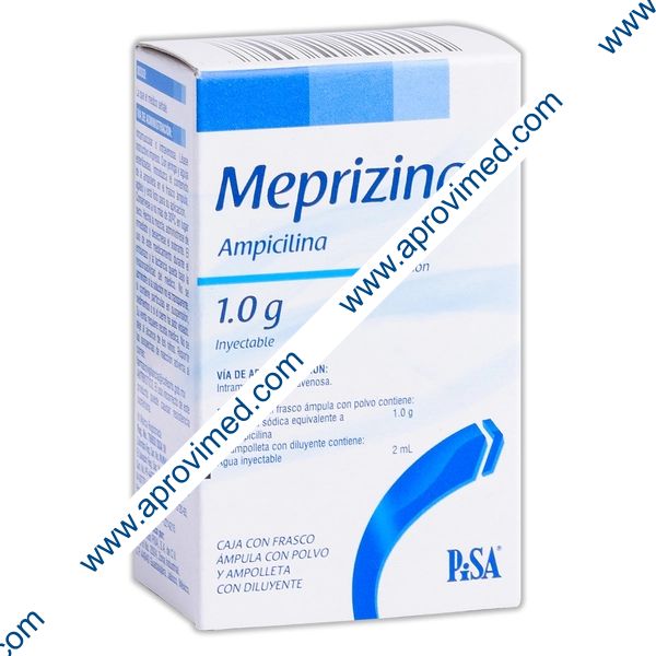 MEPRIZINA Sol. Iny. c/1 FCO. AMP. 1.0 G/2 ML.
