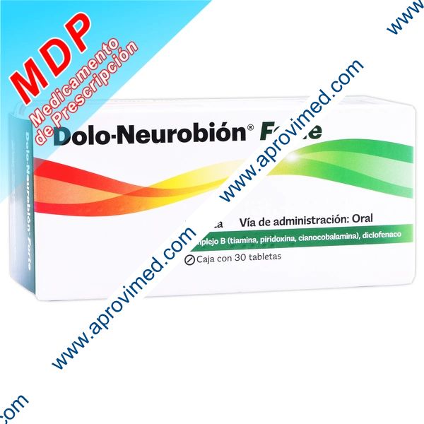 DOLO-NEUROBIÓN FORTE c/30 TABS. 50/50/50/1 MG.