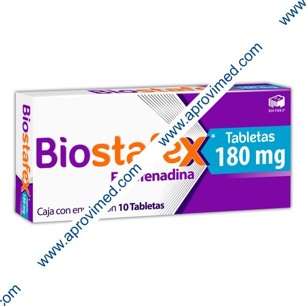 BIOSTAFEX c/10 TABS. 180 MG.