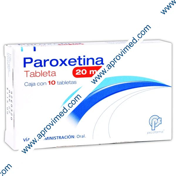 PAROXETINA (Psicofarma) c/10 TABS. 20 MG.