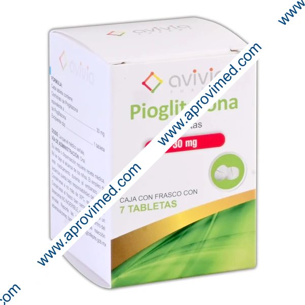 PIOGLITAZONA (Avivia) c/7 TABS. 30 MG.