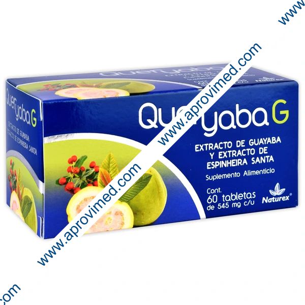 QUERYABA-G c/60 TABS. 545 MG.