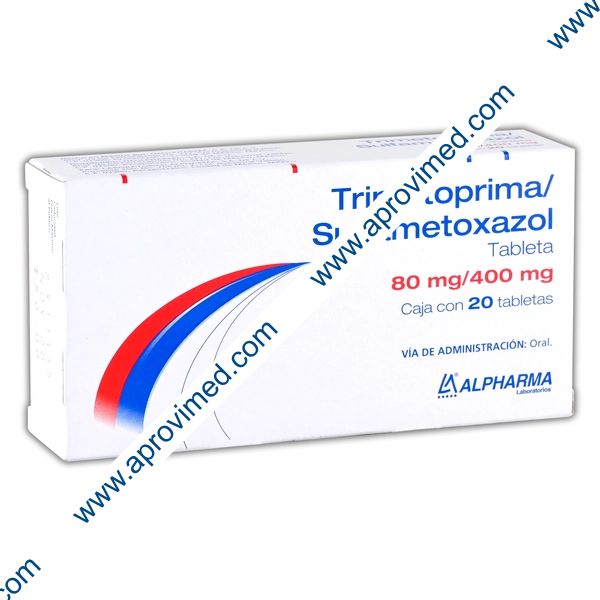 TRIMETOPRIMA/SULFAMETOXAZOL (Alpharma) c/20 TABS. 80/400 MG.
