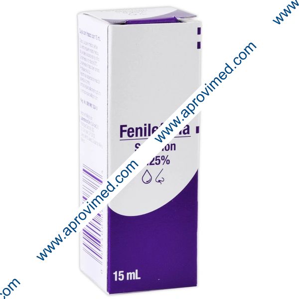 FENILEFRINA (Grin) Sol. Nasal 0.25% Fco. 15 ML.
