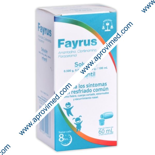 FAYRUS SOL. Infantil Fco. 60 ML. 0.5-0.02-3.00 G/100 ML.