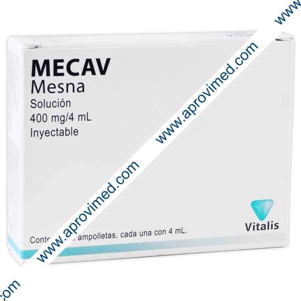 MECAV Sol. Iny. c/5 AMPTAS. 400 MG/4 ML.