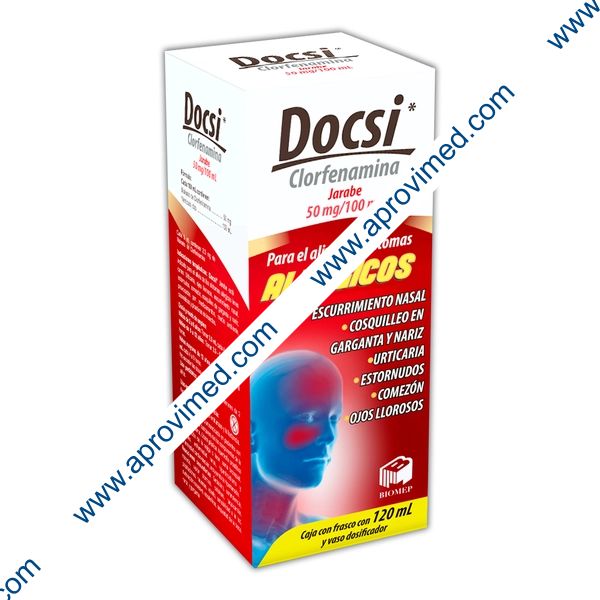DOCSI JARABE Fco. 120 ML. 50 MG/100 ML.