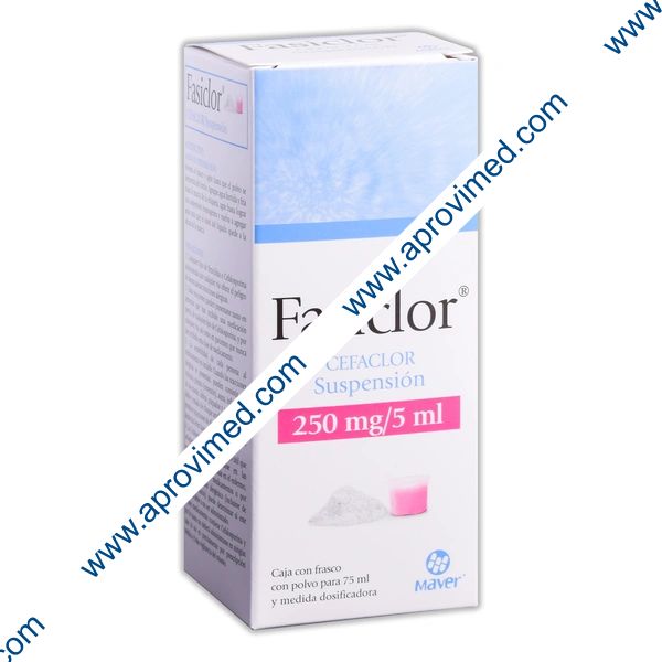 FASICLOR SUSP. Fco. 75 ML. 250 MG/5 ML.