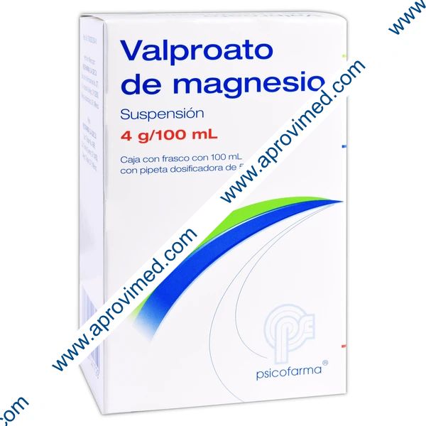 VALPROATO de MAGNESIO (Psicofarma) SUSP. Fco. 100 ML. 4 G/100 ML.