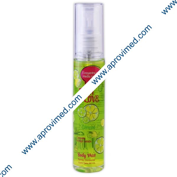 FRESH LOVE CÍTRICOS Spray Corporal Fco. 60 ML.