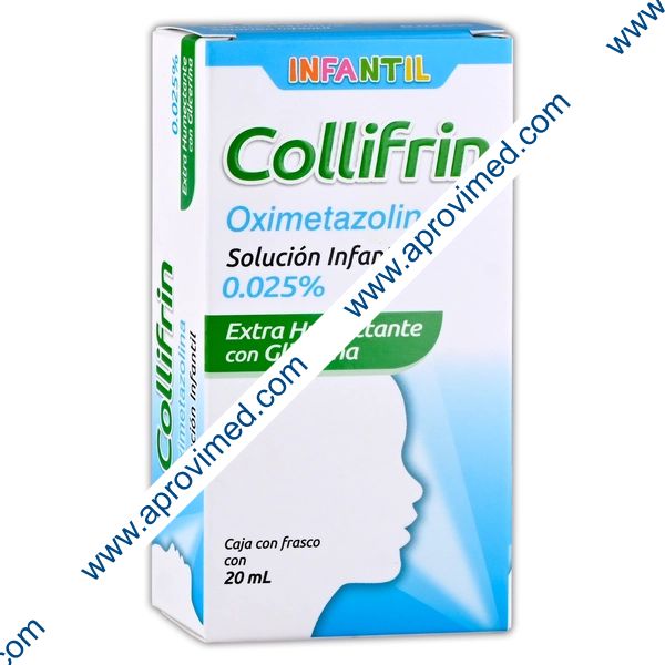 COLLIFRIN SOL. Nasal INFANTIL 0.025% Fco. Atomizador 20 ML.