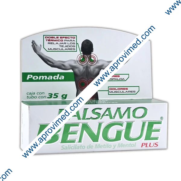 BÁLSAMO BENGUE PLUS Tubo c/35 G. 15-6 G/100 G.