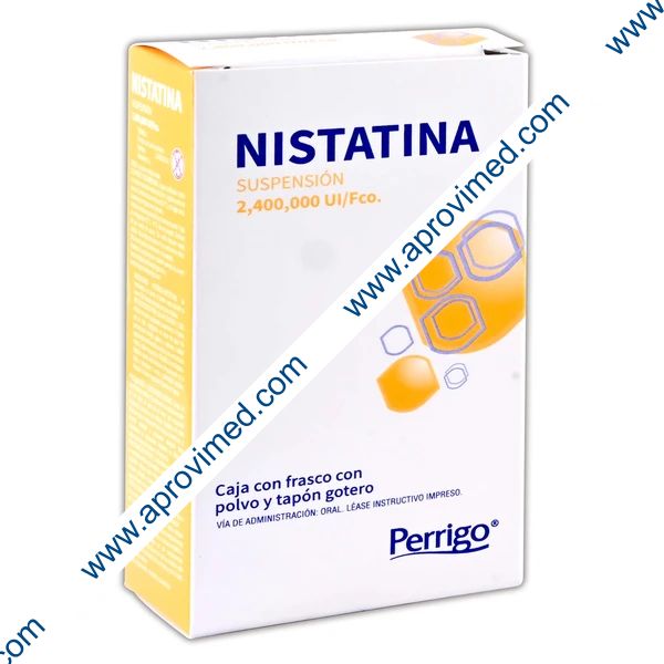 NISTATINA (Perrigo) SUSP. Fco. 24 ML. 2,400,000 UI.