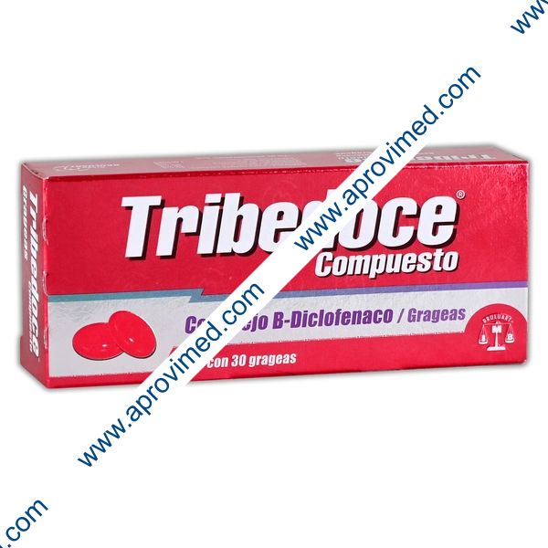 TRIBEDOCE Compuesto c/30 GRAG. 50/50/50/1 MG.